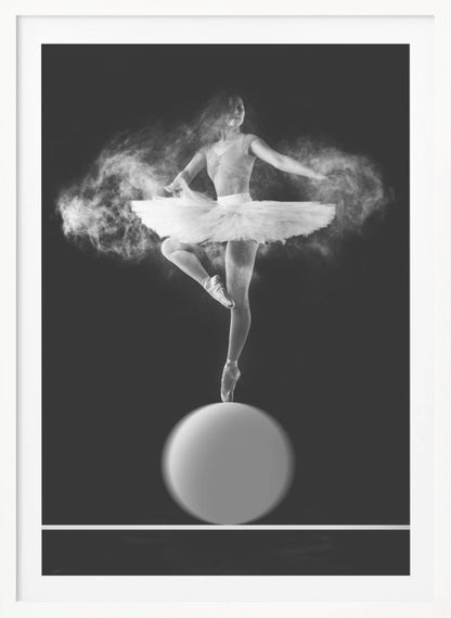 Spin with Ball - Poster / Art Print
