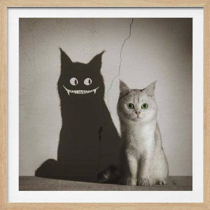 The Shadow Smiles to You - Poster / Art Print