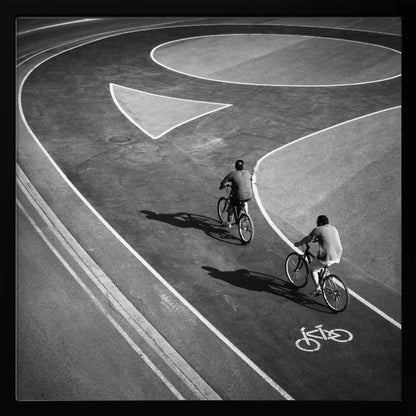 Cycling tour - Poster / Art Print