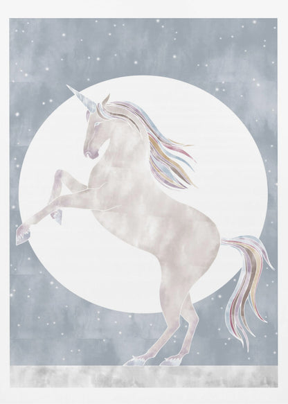 Rising Unicorn - Poster / Art Print