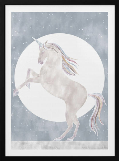 Rising Unicorn - Poster / Art Print