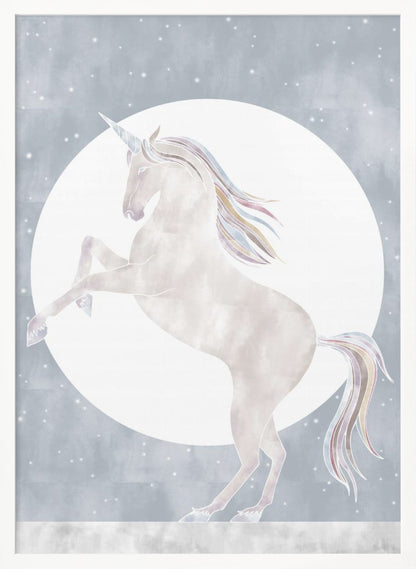Rising Unicorn - Poster / Art Print