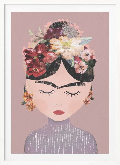 Frida (Pastel Version) - Poster / Art Print