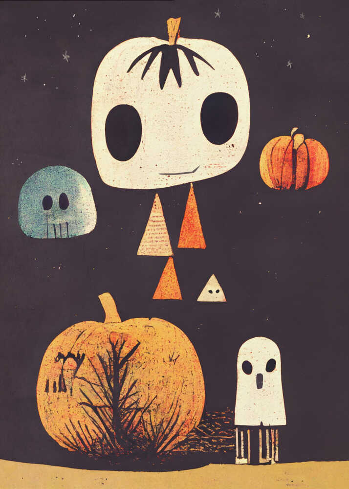 Whimsical Hauntings - Poster / Art Print