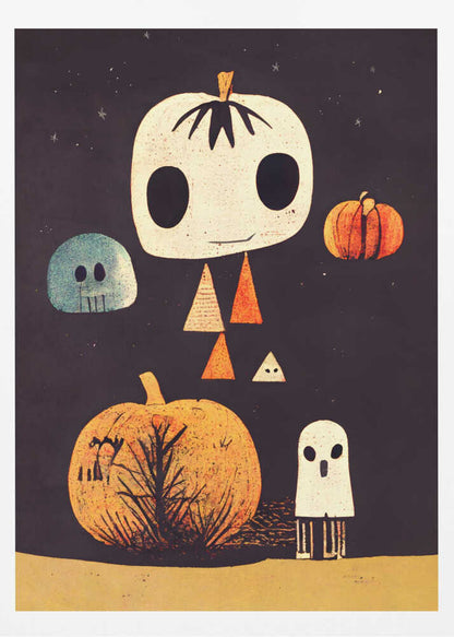 Whimsical Hauntings - Poster / Art Print