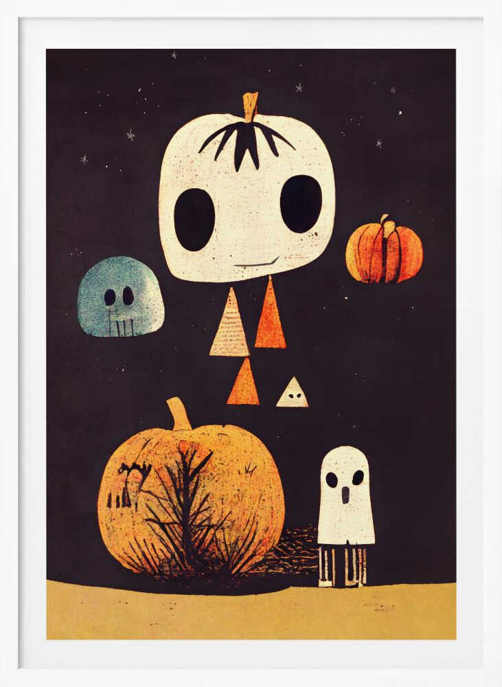 Whimsical Hauntings - Poster / Art Print