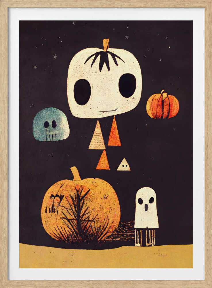 Whimsical Hauntings - Poster / Art Print