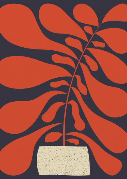 Lazy Plant #1 - Poster / Art Print