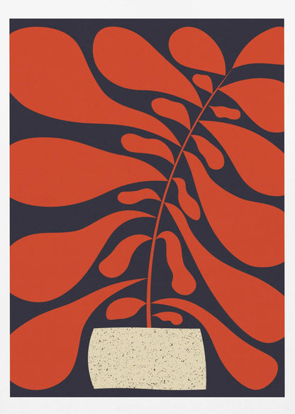 Lazy Plant #1 - Poster / Art Print