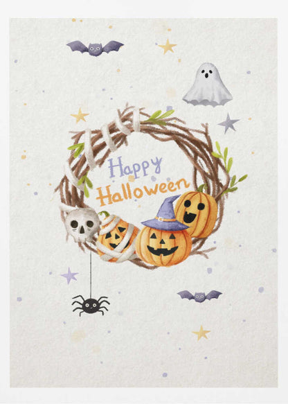 Halloween Dreamcatcher - Poster / Art Print