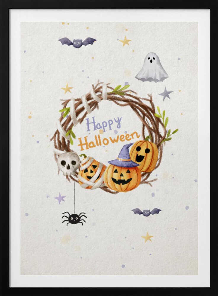 Halloween Dreamcatcher - Poster / Art Print