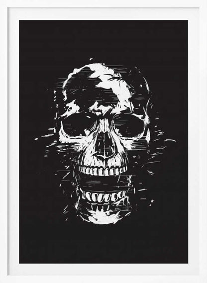 Scream (bw) - Poster / Art Print