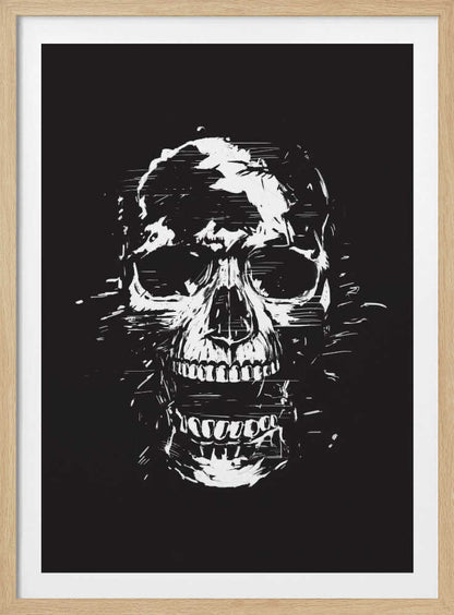 Scream (bw) - Poster / Art Print