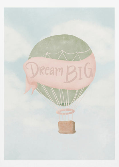Dream Big Pink - Poster / Art Print