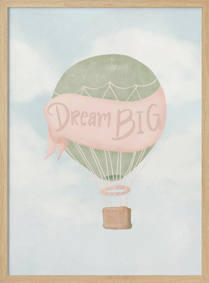 Dream Big Pink - Poster / Art Print