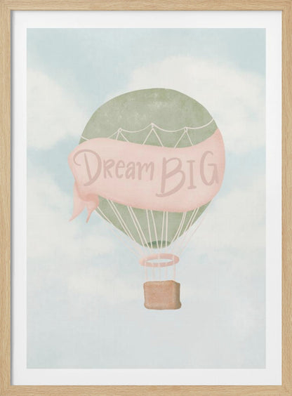 Dream Big Pink - Poster / Art Print