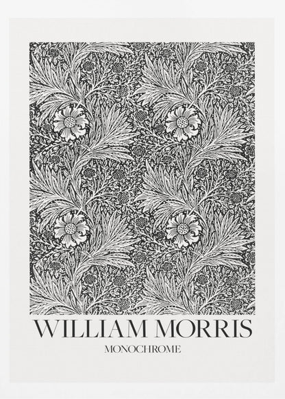 Marigold Monochrome - Poster / Art Print