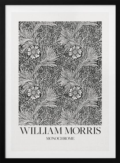 Marigold Monochrome - Poster / Art Print