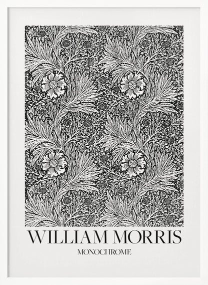 Marigold Monochrome - Poster / Art Print