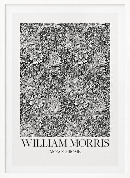 Marigold Monochrome - Poster / Art Print