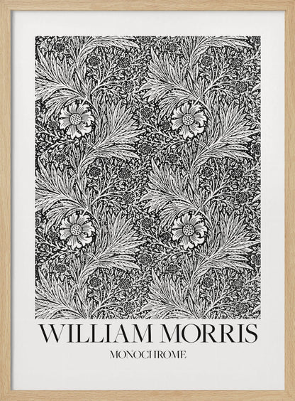 Marigold Monochrome - Poster / Art Print