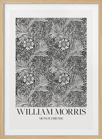 Marigold Monochrome - Poster / Art Print