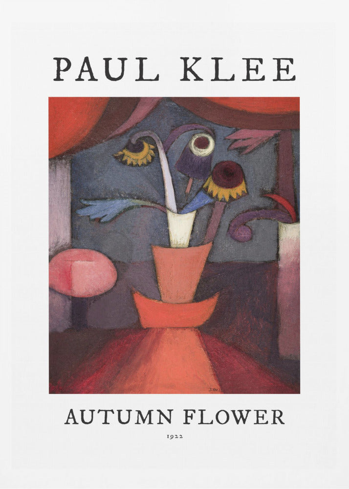 Autumn Flower 1922 - Poster / Art Print