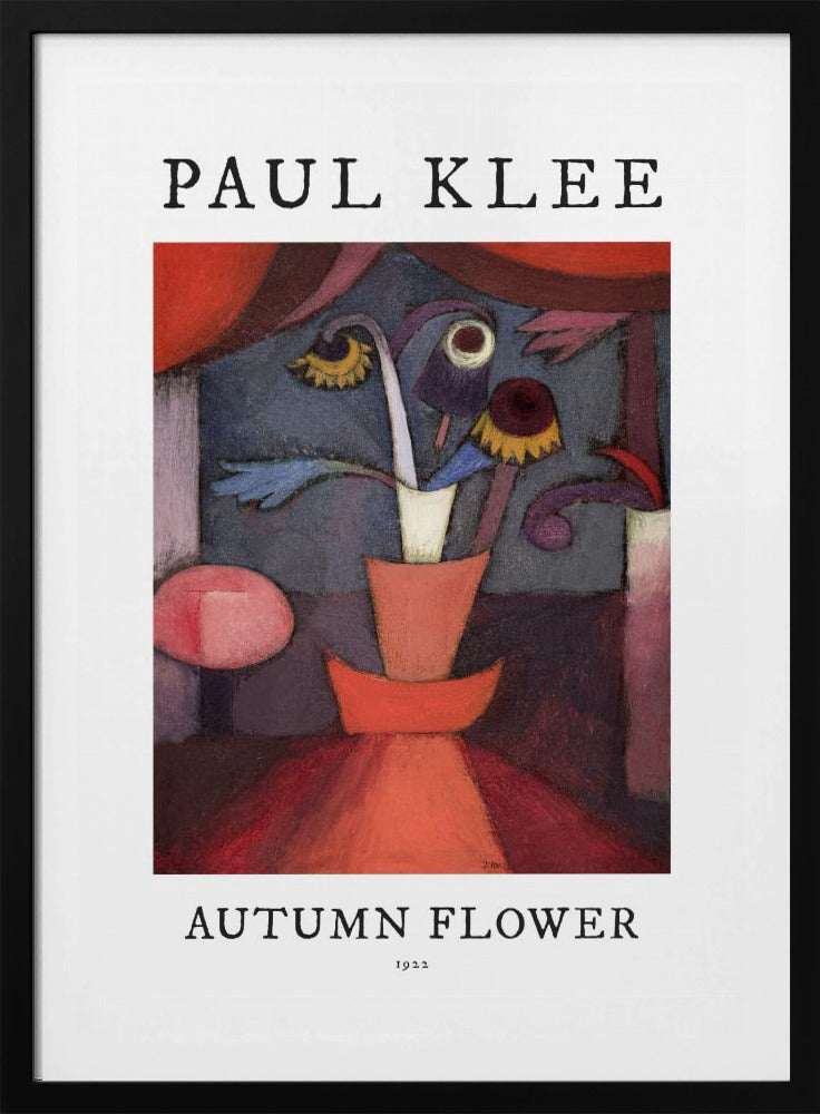 Autumn Flower 1922 - Poster / Art Print