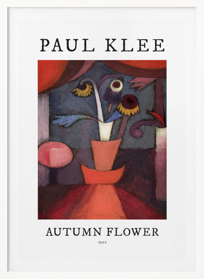 Autumn Flower 1922 - Poster / Art Print