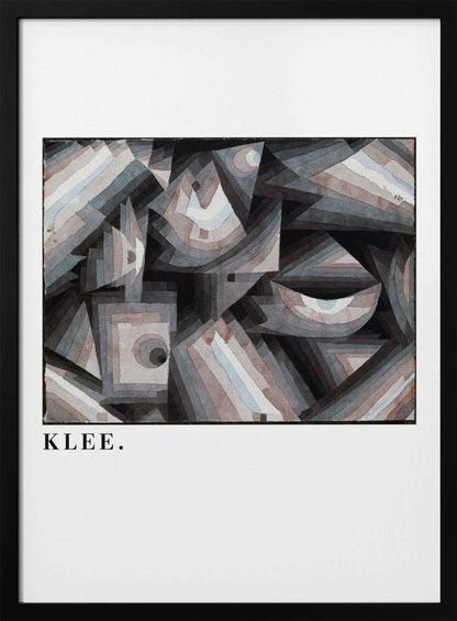 Crystal gradation 1921 - Poster / Art Print