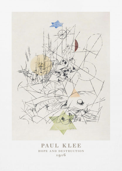 Hope and Destruction 1916 - Poster / Art Print