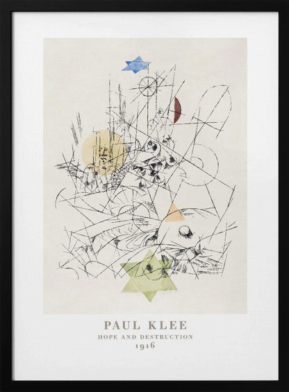 Hope and Destruction 1916 - Poster / Art Print