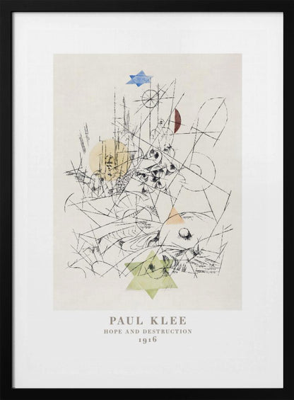 Hope and Destruction 1916 - Poster / Art Print