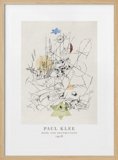 Hope and Destruction 1916 - Poster / Art Print