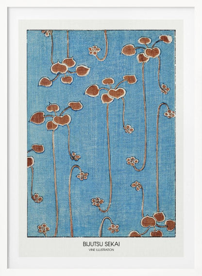 Vine Illustration - Poster / Art Print