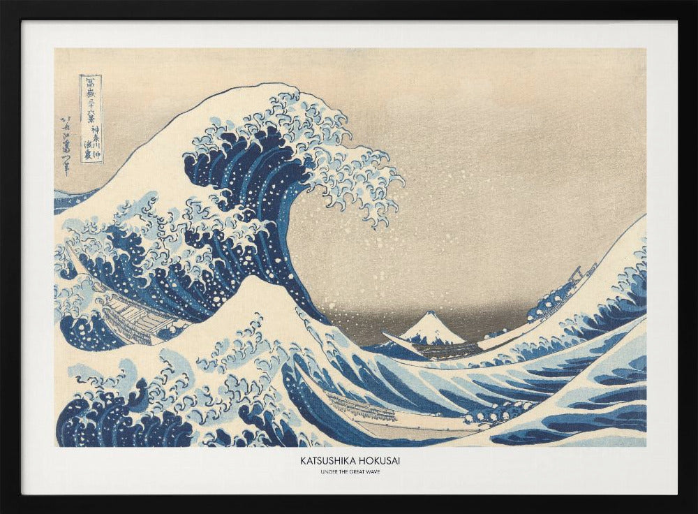 Under The Great Wave - Poster / Art Print