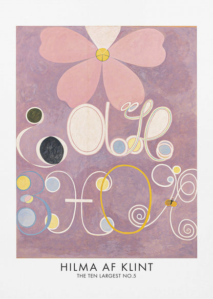 The Ten Largest No.5 Poster - Poster / Art Print