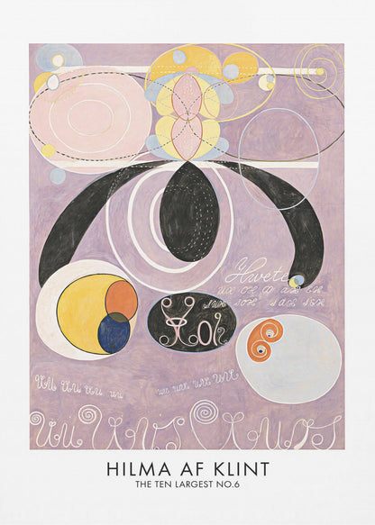 The Ten Largest No.6 Poster - Poster / Art Print