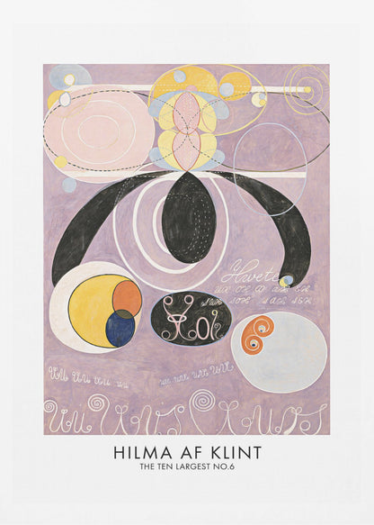 The Ten Largest No.6 Poster - Poster / Art Print