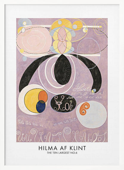 The Ten Largest No.6 Poster - Poster / Art Print