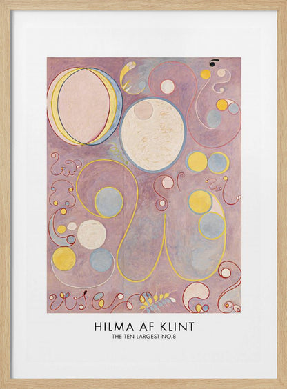 The Ten Largest No.8 Poster - Poster / Art Print