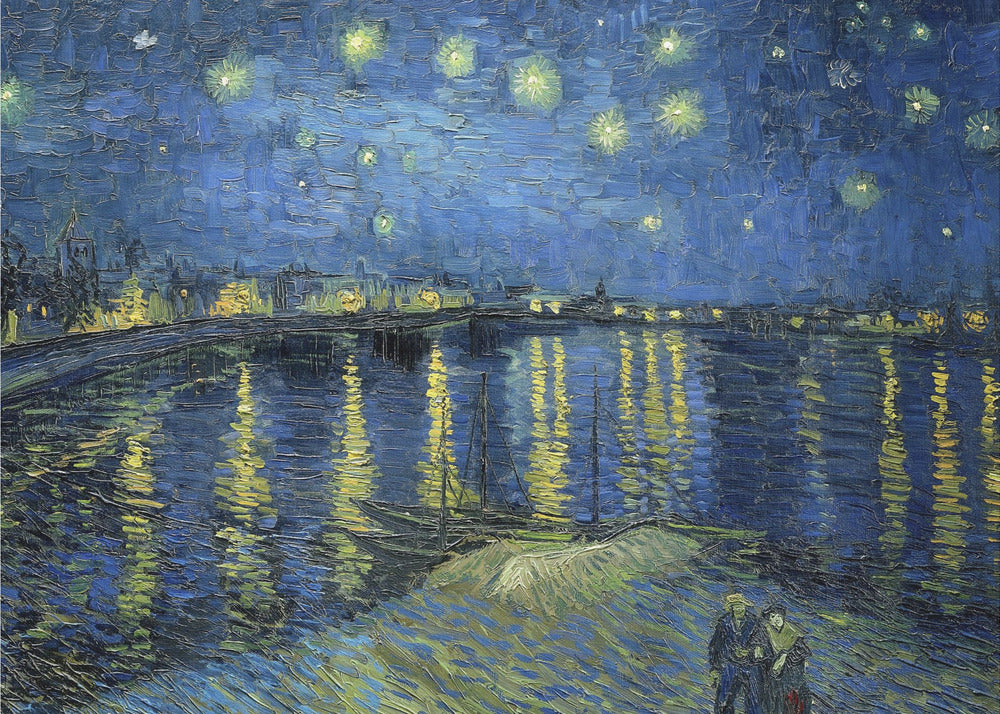 The Starry Night Over The Rhone - Poster / Art Print