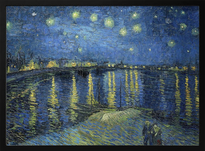 The Starry Night Over The Rhone - Poster / Art Print