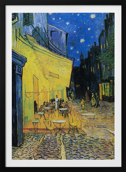 Cafe Terrace At Night - Poster / Art Print