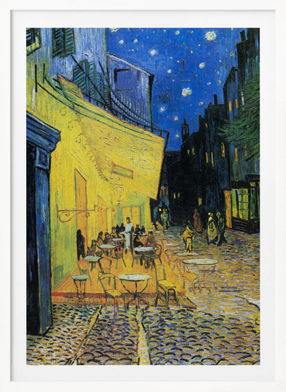 Cafe Terrace At Night - Poster / Art Print