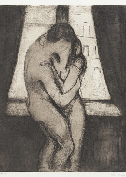 The Kiss 1895 - Poster / Art Print