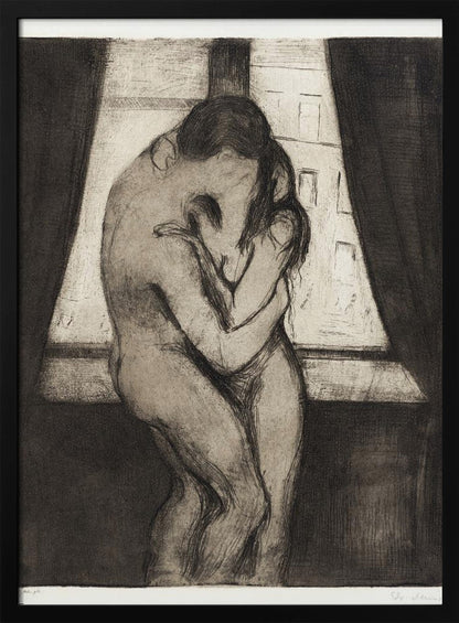 The Kiss 1895 - Poster / Art Print