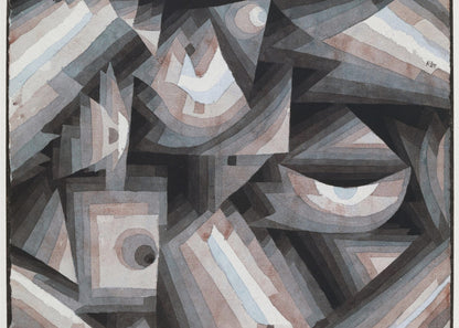 Crystal Gradation 1921 - Poster / Art Print