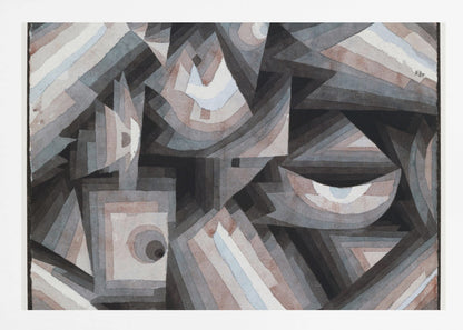 Crystal Gradation 1921 - Poster / Art Print
