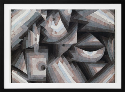 Crystal Gradation 1921 - Poster / Art Print